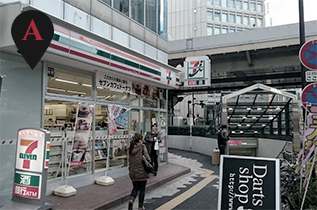 M-14出口前 セブンイレブン