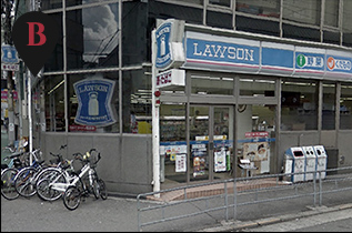 太融寺前ローソン